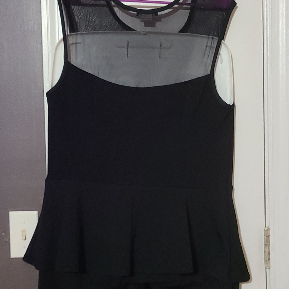 Sweet Robyne Black peplum dress - Picture 3 of 8